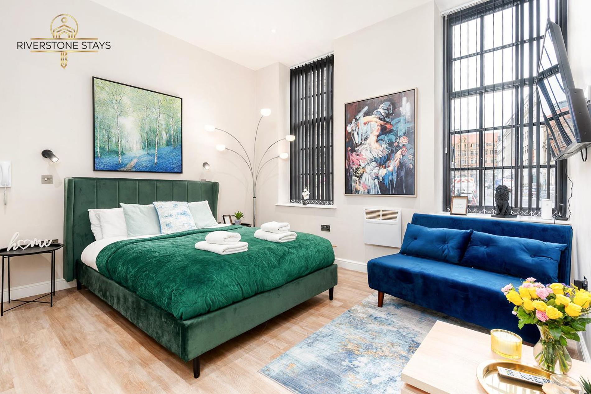 Beautiful Apartment & Central Location & King Size Bed 리즈 외부 사진