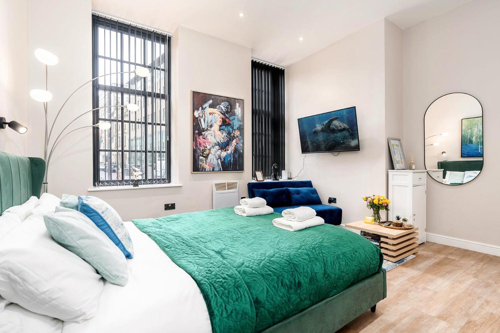 Beautiful Apartment & Central Location & King Size Bed 리즈 외부 사진